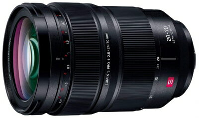 Rakuten - 【中古】 パナソニック(Panasonic) 大口径標準ズームレンズ フルサイズミラーレス一眼 Lマウントシステム用 ルミックス LUMIX S PRO 24-70mm F2.8 ブラック S-E2470