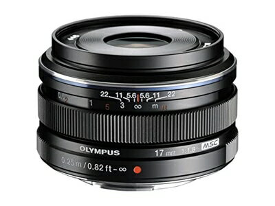 【中古】 Olympus M.Zuiko Digital - Wide-angle lens - 17 mm - f/1.8 - Micro Four Thirds - for Olympus E-P3, E-P5, E-PL1s, E-PL3, E-PL5, E-PL6, E-PM1, E-PM2, OM-D E-M1, EM-5, E-M5