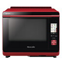 【中古】 シャープ ウォーターオーブン ヘルシオ(HEALSIO) 30L 2段調理 無線LAN対応 レッド AX-XW300-R