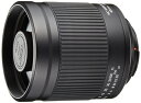 【中古】 Kenko 望遠レンズ ミラーレンズ 400mm F8 マニュアルフォーカス フード付 ニコンF用 ブラック フィルム/デジタル一眼対応
