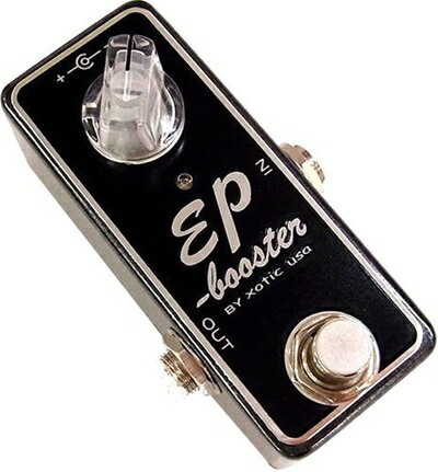 【中古】 Xotic エキゾチック エフェクター ブースター EP Booster 【国内正規品】 黒,銀
