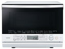 【中古】 東芝 スチーム オーブンレンジ 石窯ドーム 26L ER-VD70(W) グランホワイト フラットテーブル