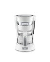 【中古】 デロンギ(DeLonghi) ドリップコーヒーメーカー 0.65L ホワイト アクティブシリーズ ICM14011J-W