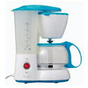 【中古】 ドウシシャ コーヒーメーカーaishiteru DCM-02-RBL