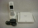 【中古】 Panasonic La Relier コードレス ビジネスフォン VB-W411B+VB-W460B