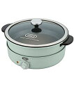 【中古】 【Toffy/トフィー】 電気グリル鍋 K-HP2 (ペールアクア) 鍋・内鍋・たこ焼きプレート 3WAY 煮る 焼く 炊く 蒸す 3.5L 1,20...