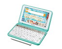【中古】 シャープ カラー電子辞書 Brain 中学生モデル グリーン系 2018年秋モデル PW-AJ1-G