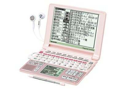 SHARP - 【中古】 シャープ Papyrus(パピルス) 電子辞書 PW-GT550-P ピンク (手書き・音声・再生速度変更・60コンテンツ・高校学習モデル)