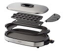【中古】 パナソニック ホットプレート 3枚タイプ 焼肉プレート たこ焼き器 平面 大型 シルバー NF-W300-S