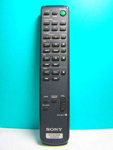 【中古】 ソニー オーディオリモコン RM-SE77 hauteproduit-10202923 Haute Produit パッケージ画像