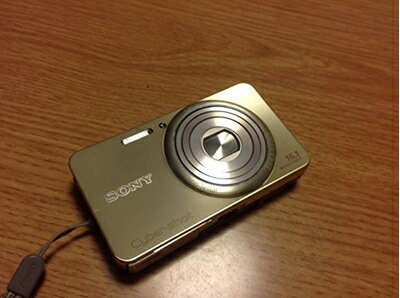 【中古】 ソニー SONY デジタルカメラ Cybershot W570 1610万画素CCD 光学x5 ゴールド DSC-W570/N