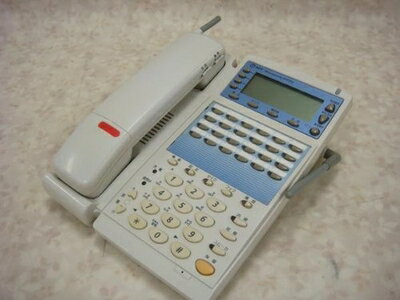 Main Unit - 【中古】 GX-(24)CCLSTEL-(1)(W) NTT αGX 24ボタンカールコードレススター電話機 [オフィス用品] ビジネスフォン [オフィス用品]