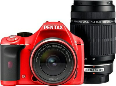【中古】 PENTAX デジタル一眼レフカメラ K-x ダブルズームキットレッド 【中古】 PENTAX デジタル一眼レフカメラ K-x ダブルズームキットレッド