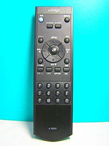 【中古】 byd:sign テレビリモコン d:1000Y