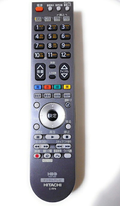 【中古】 日立 C-RP8 HITACHI テレビリモコン