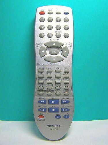 【中古】 東芝 VTR・DVDリモコン SE-R0063