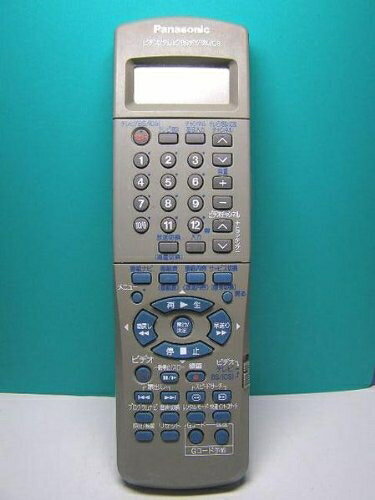【中古】 パナソニック ビデオリモコン EUR7901KC0