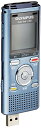 【中古】 OLYMPUS ICレコーダー VoiceTrek 2GB MicroSD対応 MP3/WMA LBL ライトブルー V-821