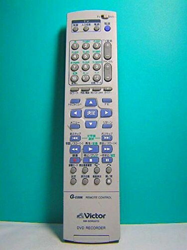 【中古】 ビクター DVDレコーダーリモコン RM-SDR007D