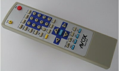 【中古】 AVOX DVDリモコン RACP-500R