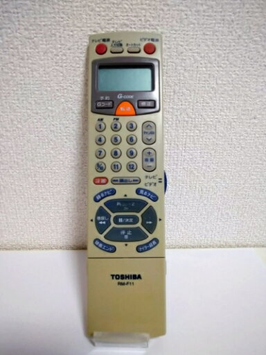 【中古】 東芝 ビデオリモコン RM-F11 【中古】 東芝 ビデオリモコン RM-F11