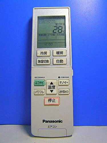桌上式 - 【中古】 パナソニック エアコンリモコン A75C4275