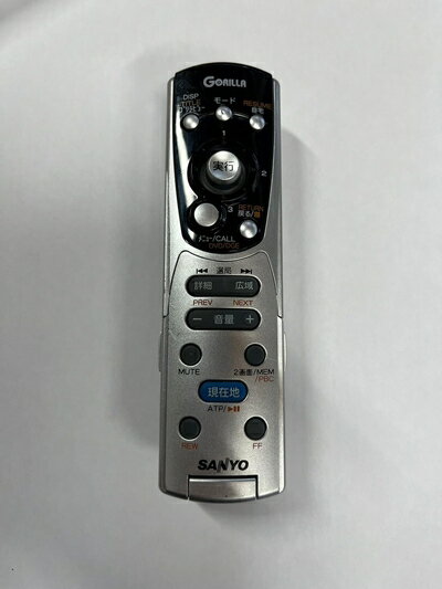 【中古】 三洋電機 カーナビリモコン NVP-R9