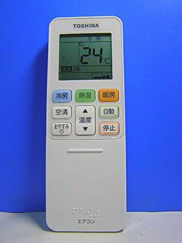 TOSHIBA - 【中古】 東芝 エアコンリモコン WH-TA05EJ