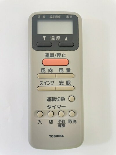 【中古】 東芝 エアコンリモコン WC-D1N