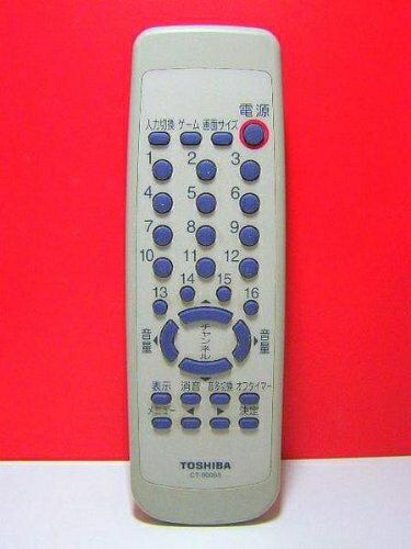 【中古】 東芝 テレビモコン CT-90055