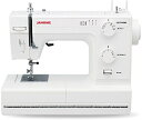 【中古】 JANOME ジャノメ レザークラフト対応 パワフル 電動ミシン LC7500 レザー針 レザー押さえ 標準装備 LC-7500 ホワイト
