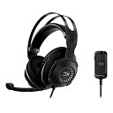 【中古】 HyperX Cloud Revolver + 7.1 有線 ゲーミングヘッドセット 7.1ch PS4 PS5 PC Switch Xbox低反発クッション 3.5mm 頑丈なスチールフレーム TeamSpeak Discord認証 USBオーディオコントロールボックス付属 HHSR1-AH-GM/G ( 4P5K5AA )