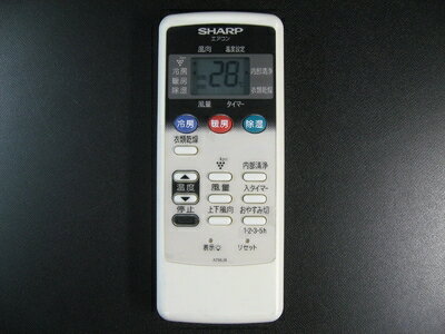 【中古】 シャープ エアコンリモコン A796JB 【中古】 シャープ エアコンリモコン A796JB
