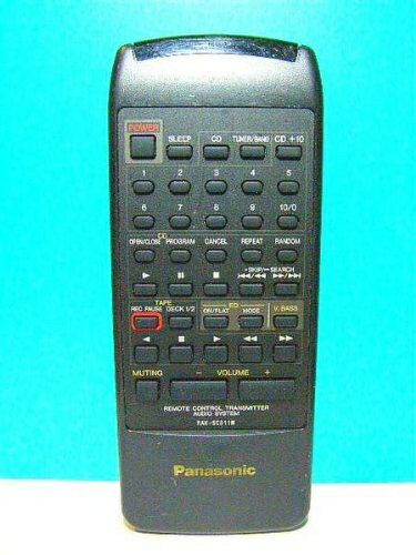 【中古】 パナソニック オーディオリモコン RAK-SC311W