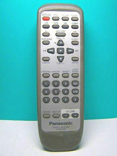 【中古】 パナソニック オーディオリモコン EUR646468 hauteproduit-10209493 Haute Produit パッケージ画像