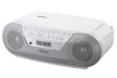【中古】 SONY CDラジオカセットコーダー S05 ホワイト CFD-S05/W