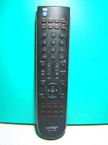 【中古】 byd:sign テレビリモコン RC-DC40B