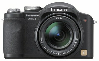 【中古】 ●DMC-FZ8 ブラック●Panasonic LUMIX