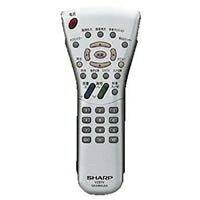 【中古】 シャープ 液晶テレビ用リモコン RRMCGA348WJSA(0106380168)