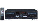【中古】 JVCケンウッド ビクター ダブルリバースカセットデッキ TD-W313MK2