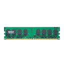【中古】 BUFFALO DDR2 SDRAM 800MHz(PC2-6400) 240pin DIMM 2GB D2/800-2G