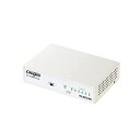 【中古】 エレコム スイッチングハブ ギガビット 5ポート 金属筐体 マグネット付 電源内蔵 ホワイト EHC-G05MN2-HJW