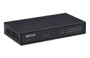 【中古】 BUFFALO Giga対応 スイッチングHub ブラック LSW4-GT-8NS/BK