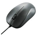 【中古】 エレコム マウス 有線 Mサイズ 3ボタン USB 光学式 ブラック ROHS指令準拠 M-K6URBK/RS