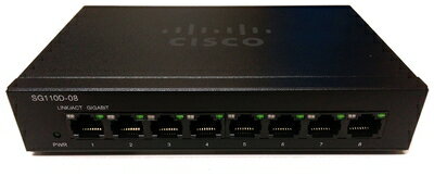 【中古】 Cisco Small Business 110 SG110D-08-JP