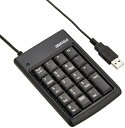 【中古】 iBUFFALO テンキーボード USB接続 16mmピッチ ブラック BSTK01BK