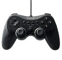 【中古】 エレコム ゲームパッド 高耐久ボタン(日本メーカー製)採用 300万回耐久試験クリア 12ボタン 振動・連射機能搭載 ブラック JC-FU2912FB...