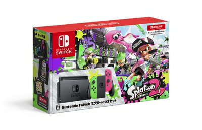 【中古】 Nintendo Switch スプラトゥーン2セット (Nintendo Switch Online 「個人プラン3か月(90日間)」利用券同梱)