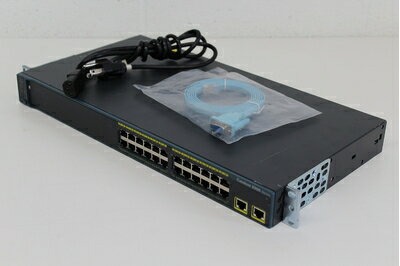 【中古】 CISCO Catalyst 2960-24TT-L インテリジェント イーサネット スイッチ WS-C2960-24TT-L