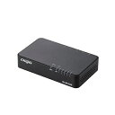 【中古】 エレコム スイッチングハブ ギガビット 5ポート マグネット付き 電源内蔵 EHC-G05PN-JB